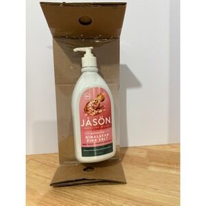 Jason Pampering Himalayan Pink Salt Body Wash + Foaming Bath Soak (30 fl oz)